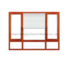 Aluminium Shutter Window with 5mm Double Glazing Glass (FT-W135)